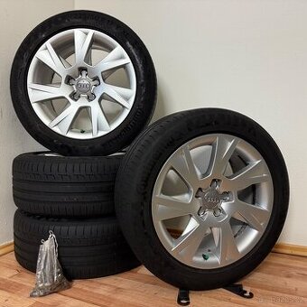 AUDI A5/S5/A4 5x112 R17 ET28+LETNÍ 225/50R17 4,5mm