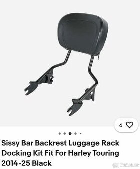 Harley - Davidson Sissy bar pro touring.