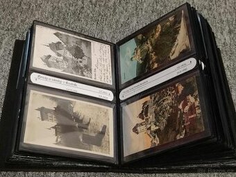 Karlštejn MEGA KOLEKCE 160 KS top pohlednic 1898-dál, ALBUM