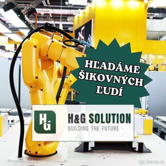 Stavba a zapájanie robotov v priemyselnej hale