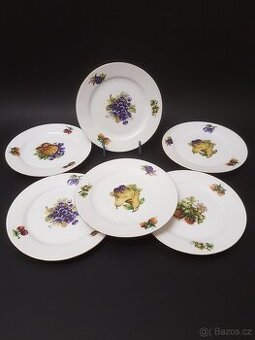 Dezertní talíře  6ks "Dubi"