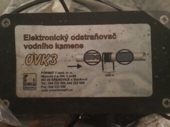 Prodám zmékčovač vody.