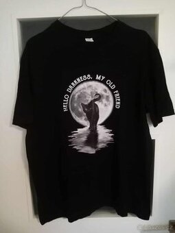 Černé tričko/ black cat - vel. M