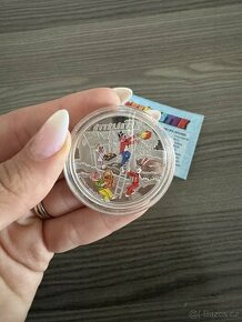 VZÁCNÁ Mince ČTYŘLÍSTEK 2012 Cook Islands