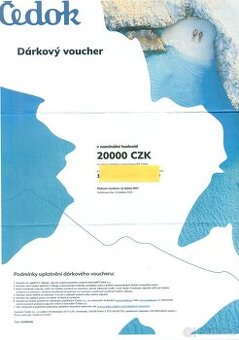 Dárkový voucher ČEDOK