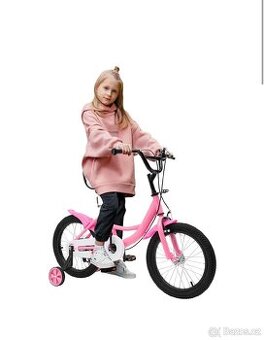 Růžové 16palcové kolo pro děti Věk 5 až 8 let