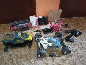 PRODÁNO - RC benzínové autícko , bugina