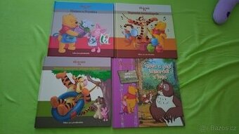 4x kniha medvídek Pooh pro předškoláky