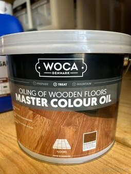 Olej na dřevěné podlahy - Woca Master Colour Oil