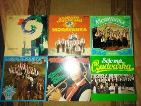 LP desky - gramofonové desky dechovka/lidovky