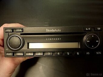 Autorádio škoda auto Symphony cd octavia1