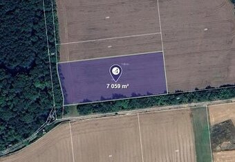 Prodej podílu 9/40 pole 2 551 m², Chýnice