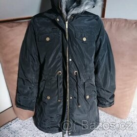 Krásná luxusní zimní bunda vel.38-40 - 1