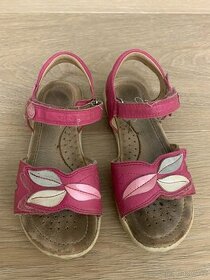 Dívčí kožené sandálky zn. Geox - 1