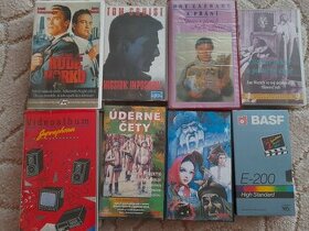 prodám VHS videokazety
