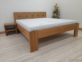 nová masivní postel, Alpský dub, nosnost 700 kg, Odvezu