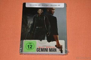 4K UHD + 3D + 2D Gemini Man (Blíženec) (Steelbook)