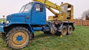 Autojeřáb  Praga PV3S AD O80 SPZs TP a SPZ
