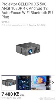 Projektor Geleipu X5