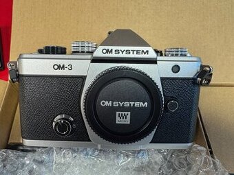 OM-System OM-3, nerozbalený, záruka do 09/2030