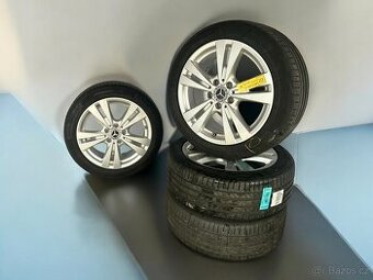 Originální alu kola Mercedes 5x112 + letní 225/45r17