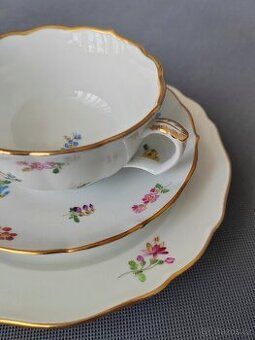 Úžasný porcelánový kávový set od manufaktury Meissen