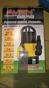 Čerpadlo ponorné kalové s plovákem 400W - nové - 1