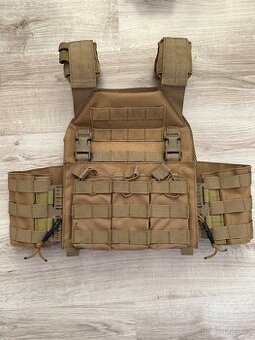 Prodám airsoft. taktickou, bojovou vestu Coyote - 1