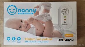 REZERVACE BM-02 Monitor dechu miminka Nanny Jablotron