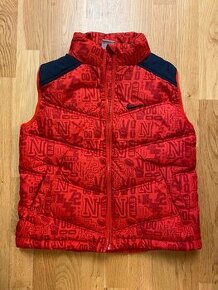 NIKE dětská péřová vesta, na vel. 130-140cm