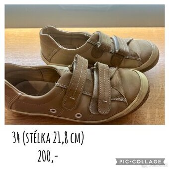 Kožené tenisky ESSI 34 - 1