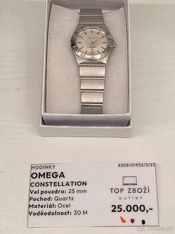 Omega Constellation, 2 roky záruka