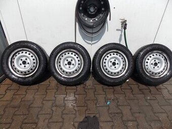 15" plech. disky VW + letní pneu 205/65 R15
