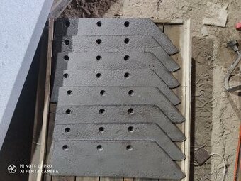 Nepoužité ostří na Roudnické pluhy PH1, PHX, 3PN 35