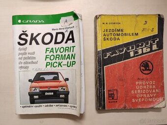 2x kniha Škoda Favorit