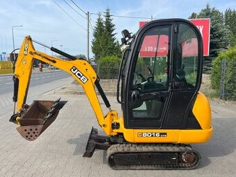 Minibagr minirypadlo JCB 8016 CTS Cat Bobcat Volvo Kubota