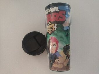 Lahev na pití na kolo / do školy, kelímek Brawl Stars