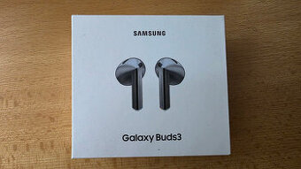 Samsung buds 3 se zárukou nerozbalené stříbrné
