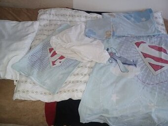 Komplet do školky: peřinka,polštář, prostěradlo,2xpovlaky