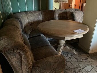 Rohová sedačka+křeslo