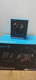 Logitech g29+shifter, jako nový