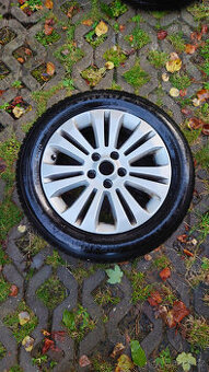 4ks Ford originální ALU 16" + zimní pneu Dunlop 205/55/16