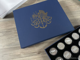 Modrá etue pro Wiener Philharmoniker 40x 1oz