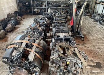 Motory v dobrém stavu demontované z VW AUDI Seat Škoda