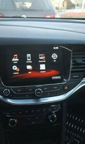 LCD displej na Astra K Navi 900 intelilink