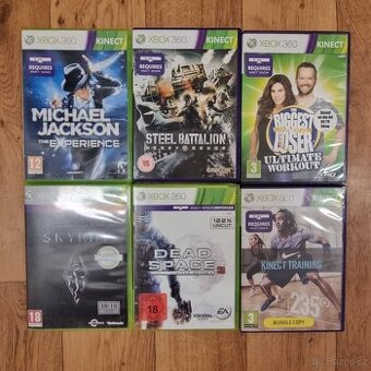 6ks Hry Xbox 360 kinect