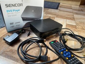 Maličký lehounký 80g a 22cm DVD prehrsvač SENCOR