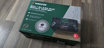 Dvojitá nabíječka Parkside