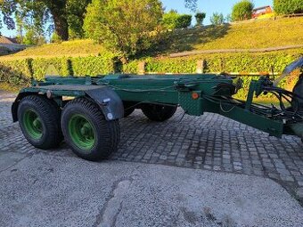 Prodám lanový nosič kontejnerů MV7-043 za traktor+vany