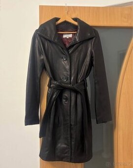 Kožený kabát Pelle Studio z USA – pravá kůže